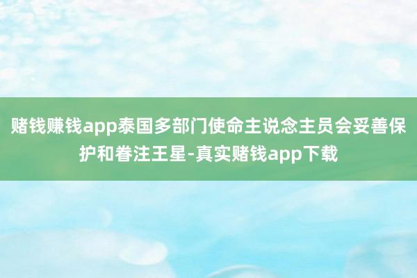 赌钱赚钱app泰国多部门使命主说念主员会妥善保护和眷注王星-真实赌钱app下载